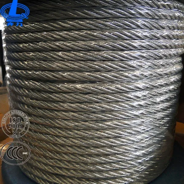 Лифт Стальной Трос, оцинкованная Лифт Стальной Трос