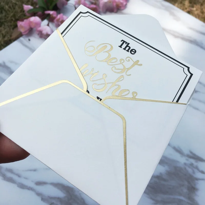 
China Manufactures Beautiful Printing Custom Invitation Card For Wedding 