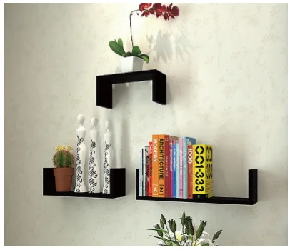 Modern design wooden CD racks good quality decoration CD shelf