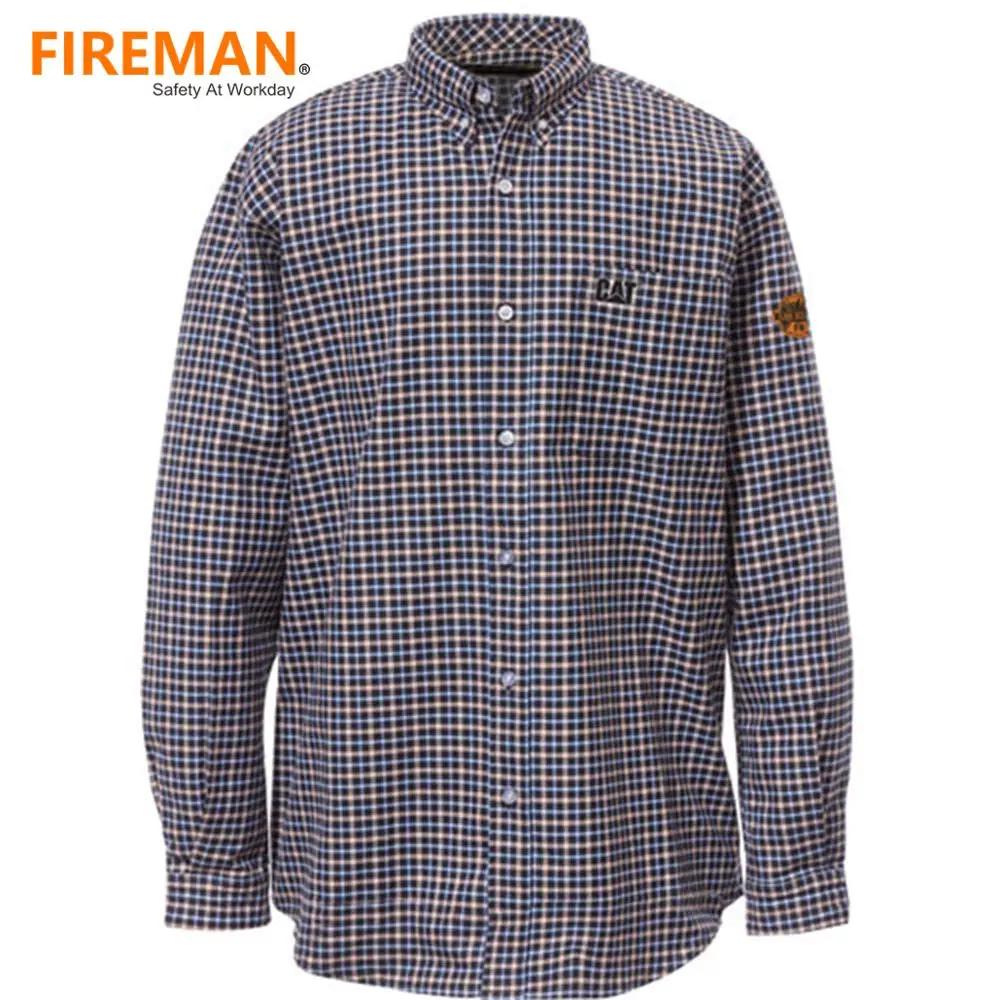 FRC clothing NFPA 2112  HRC2 flame resistant fr chambray uniform shirt