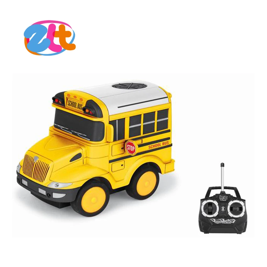 Mini inflatable plastic toy school bus for sale