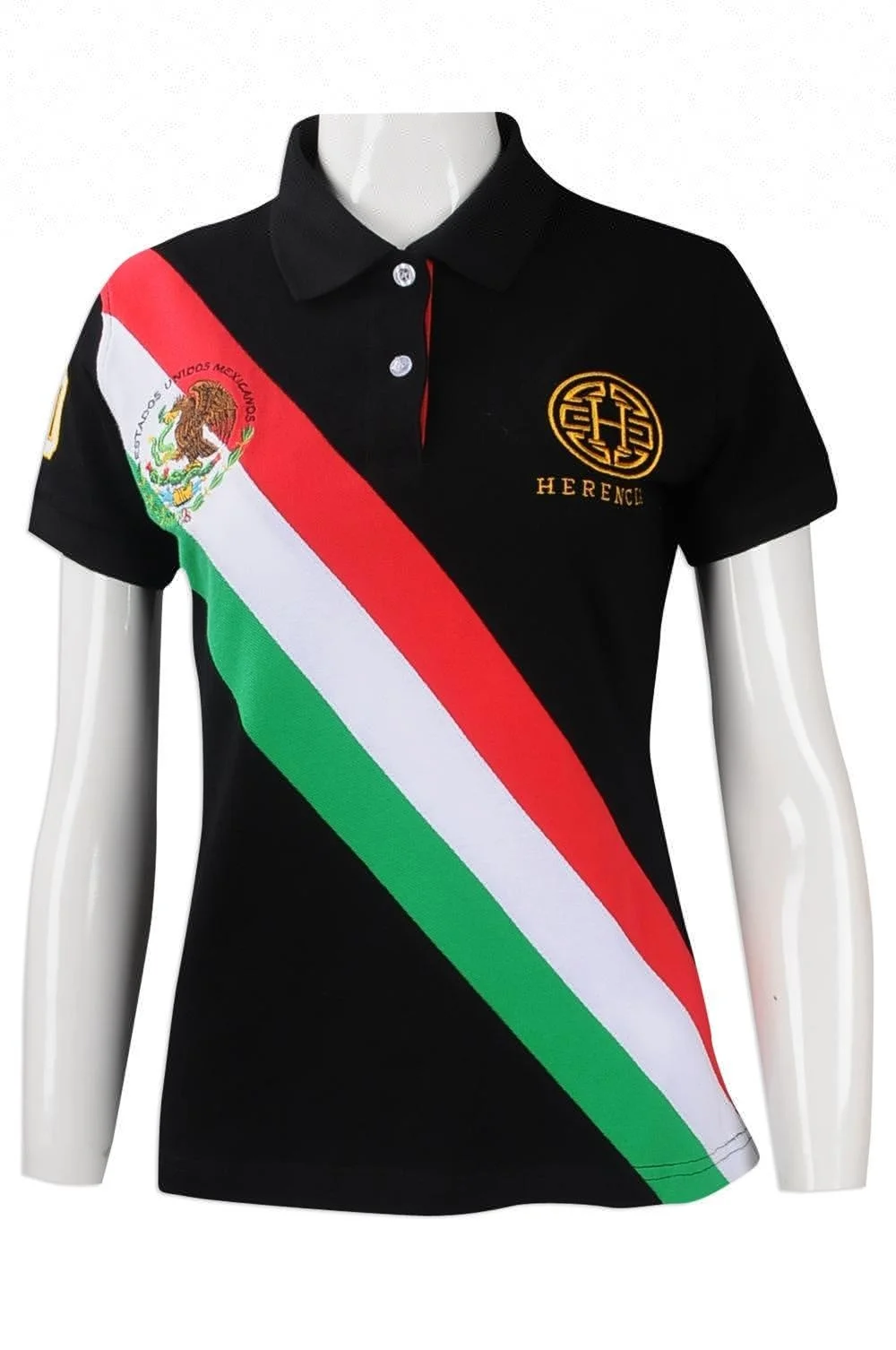 IGift Short Sleeve Style Cotton Custom Design OEM Striped Horse Riding Equestrian Women Polo Shirts