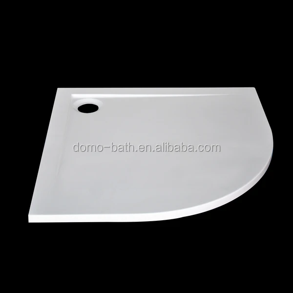 DOMO Custom made fiberglass oval shower tray,SMC shower tray,shower base