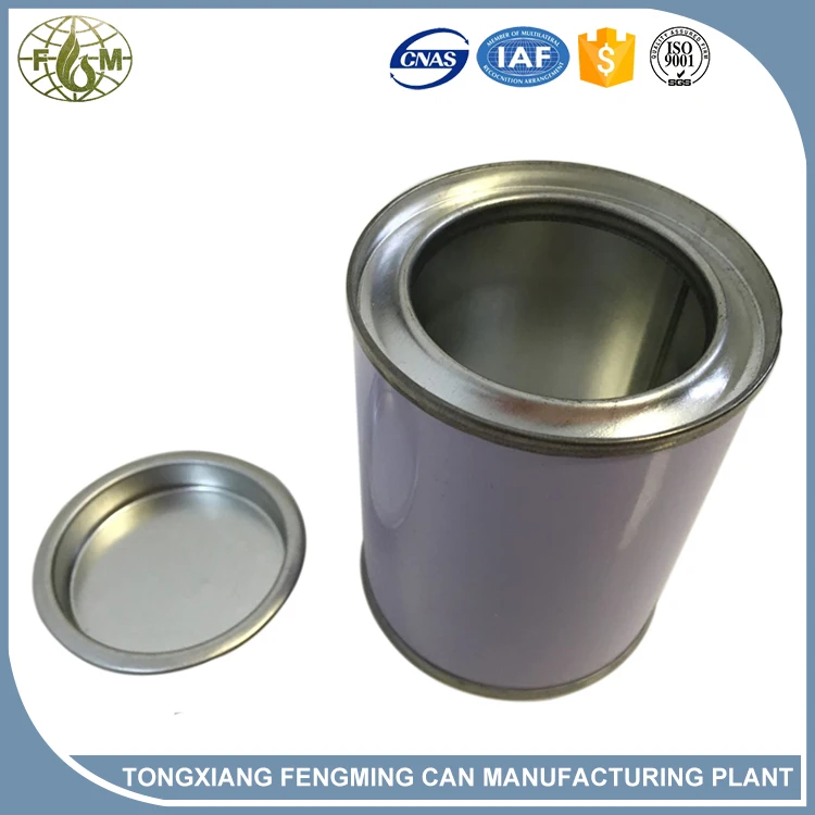 2018 New design 100ml round candle tin can candle jar with A discount