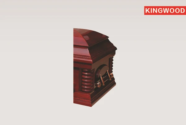 2024 NEW FEMALE ESTHER CHERRY casket made in china coffin for the dead making coffins supply