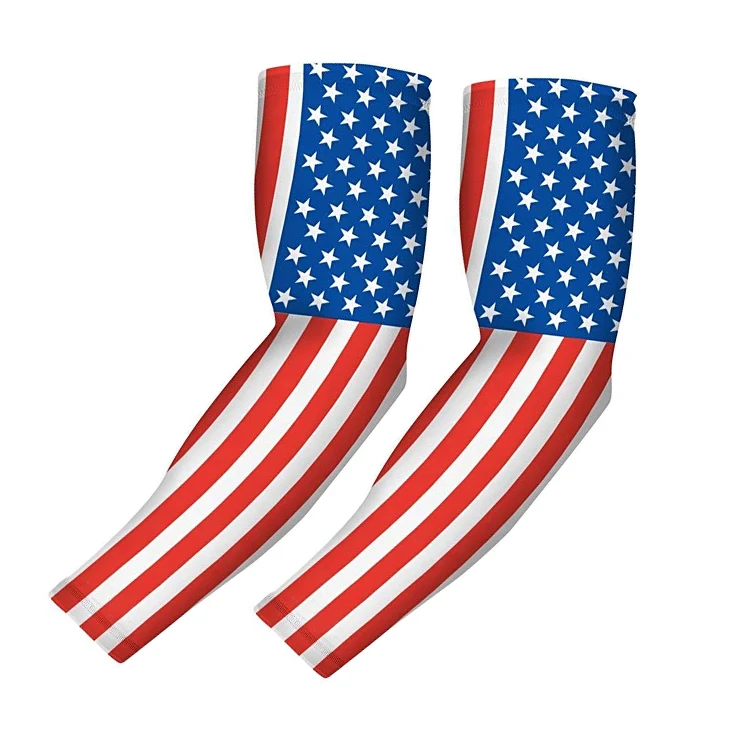Custom Cooling Compression Baseball Arm Sleeve for UV Protection