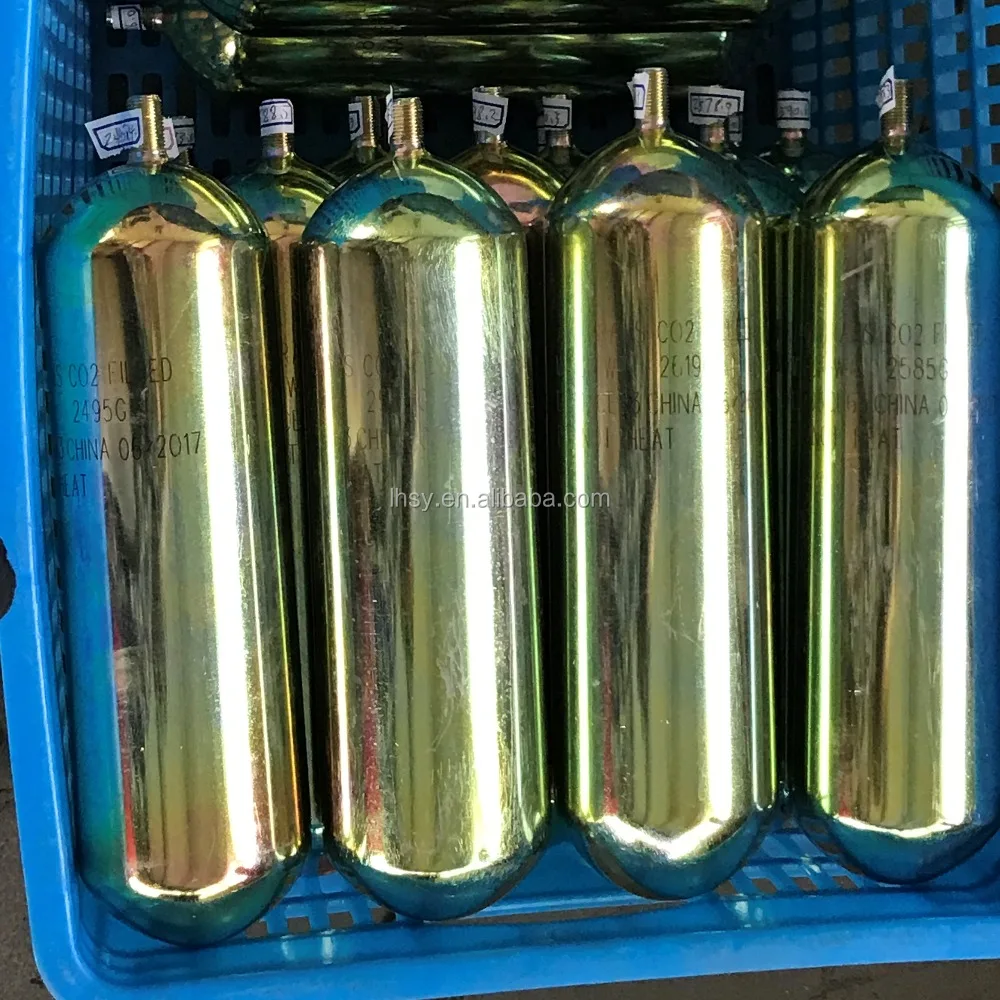 520g 740g co2 disposable co2 canister used for life marin boats