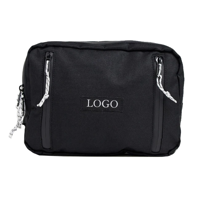 Custom waterproof nylon Sling Bag polyester logo Unisex Mens harness Bag Custom Chest bag