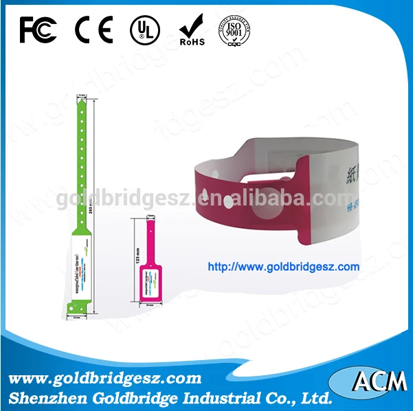 Оптовая продажа Профессионального Пвх Материал Один Раз С Использованием ПВХ Одноразовые r Rfid-браслеты