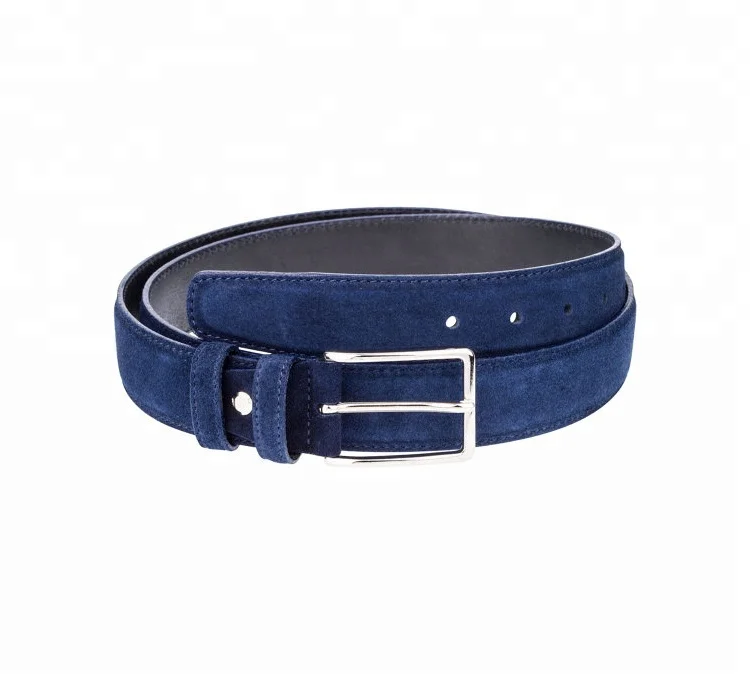 Modern Design Matching Stitching Luxury Pattern Antique Fitting Fashion Style Genuine Leather Belt For Men