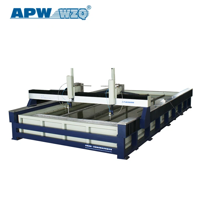 
High efficiency water jet cutting machine as glass processing machinery 
