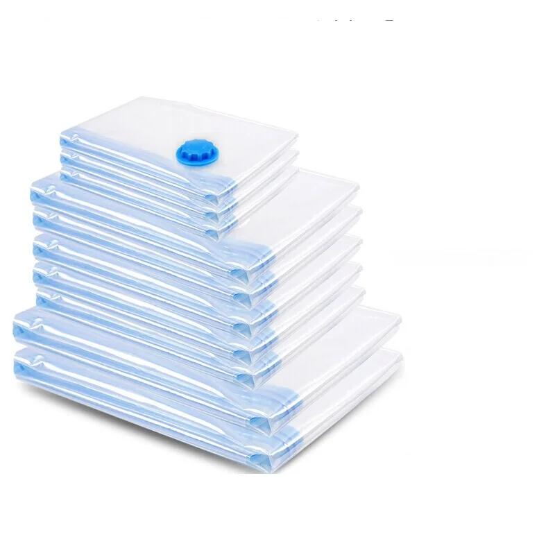 Factory best large space saver storage vacuum compressed bag for pillow blanket