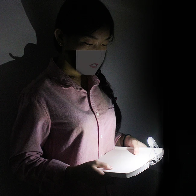 2022 New Promotional Gift Thinnest Flexible Mini Led Light Bookmark Light