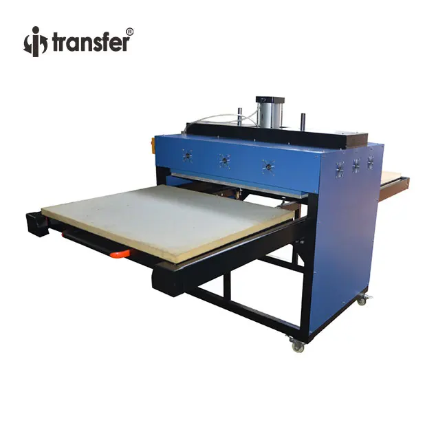 100x120 см пневматический Автоматическая ранг большого формата Тепловая прессовочная машина