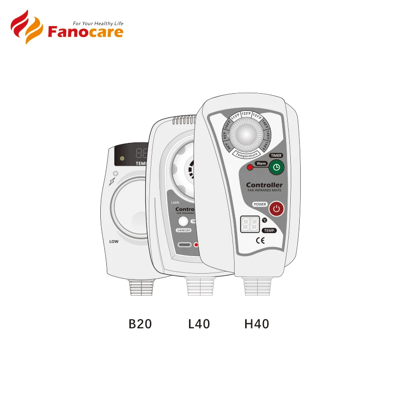 Conoval Fanocare Far Infared Negative Ion Natural Stone Thermal Heating Amethyst Mattress Pad