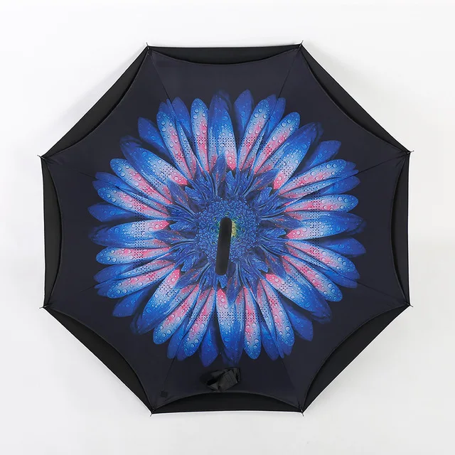 ambrella car reverse umbrella with c shape handle