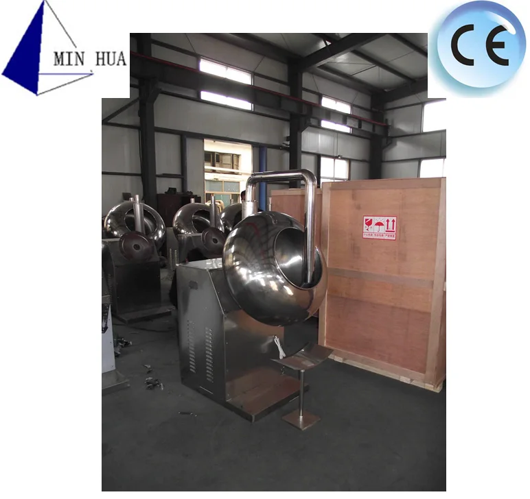  BY Stainless caramelized candied peanut coated pan nu...