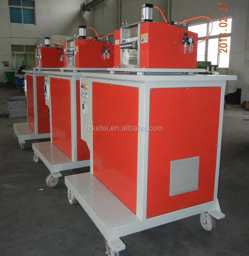 KEFEI brand LQ300 PET PVC PET PP recycle plastic prilling machine grantry type