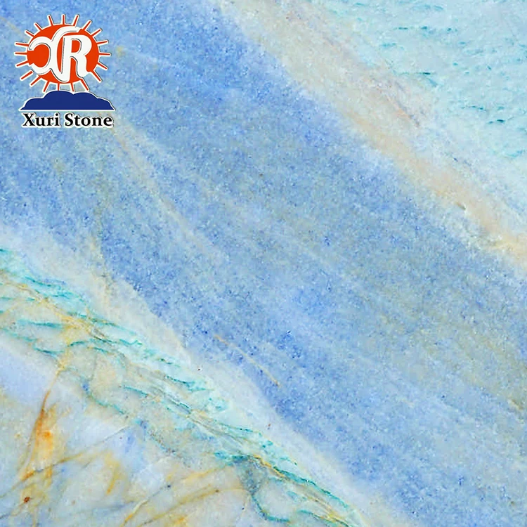 Hot Sale Brazil Marble Azul Imperial Blue Mable For Interior Floor Decoration