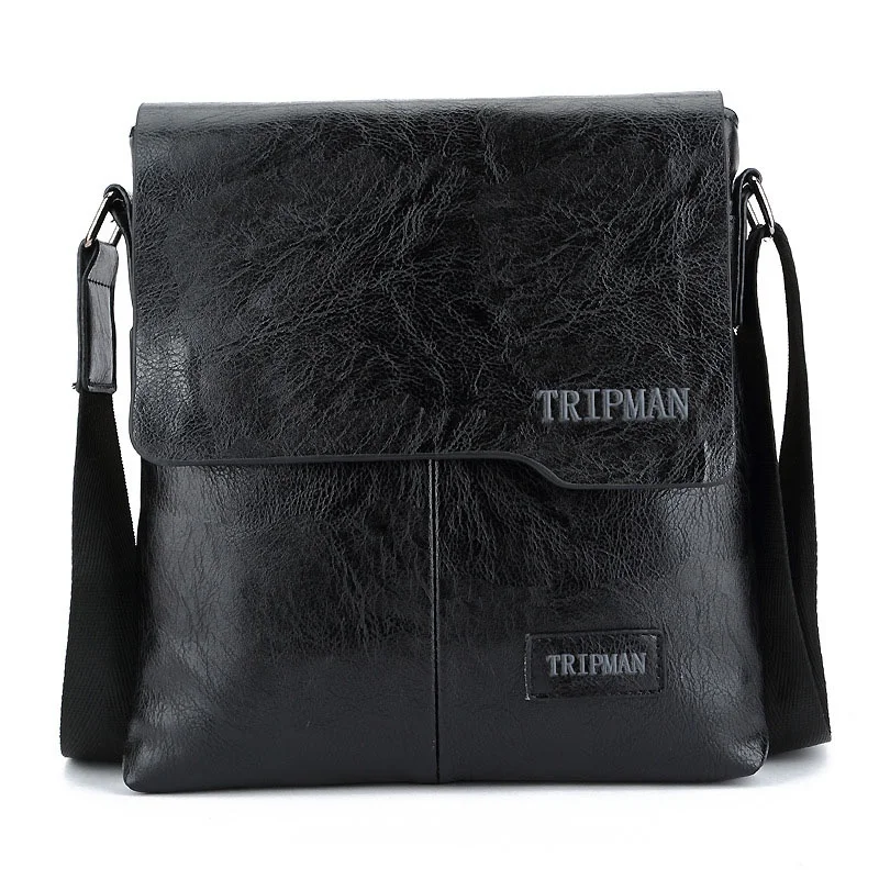 
Wholesale Custom Men Messenger Bags Genuine Leather Crossbody Bags Shoulder Briefcase For male 