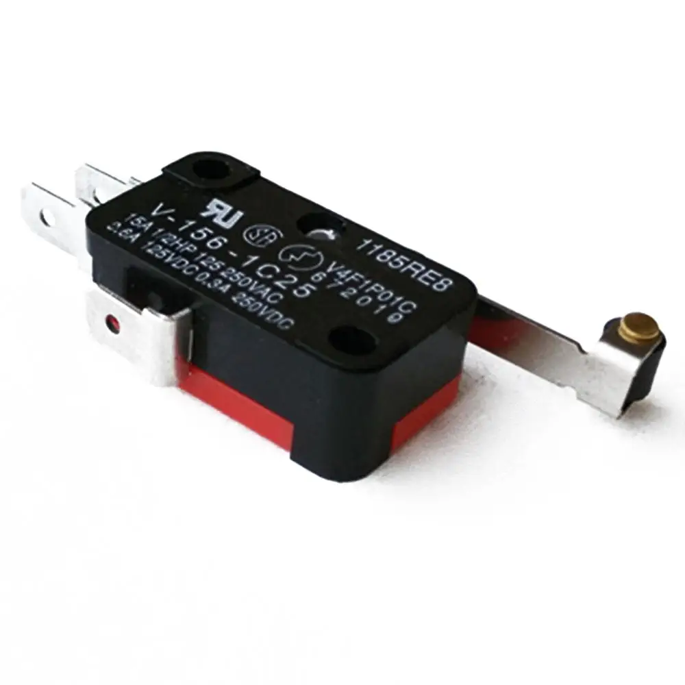 
Durable Micro Limit Switch V-156-1C25 Long Hinge Roller Momentary SPDT Snap Action 