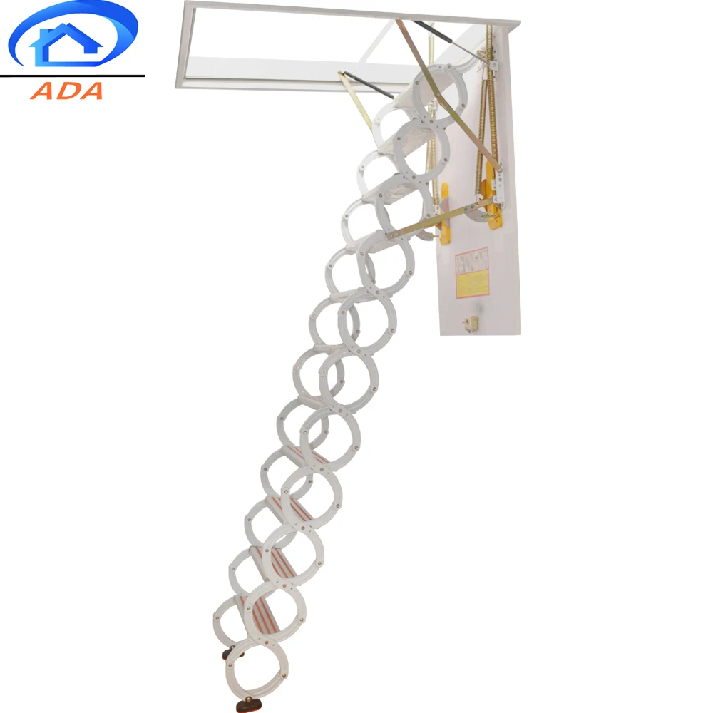 Hideaway Telescoping Pull Down Attic Ladders