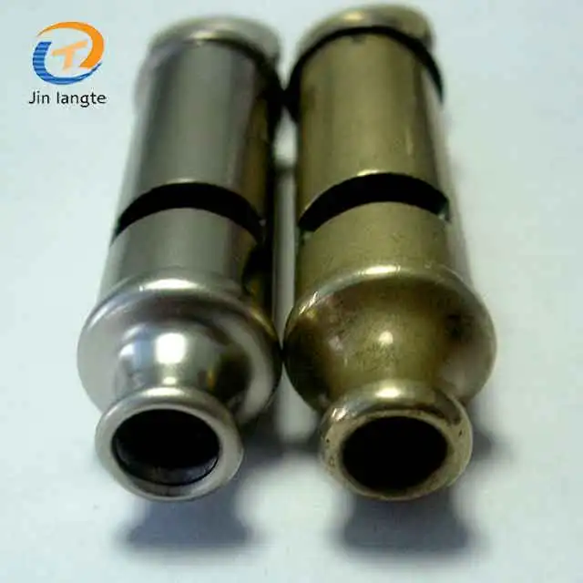 professional mini metal whistle sport metal whistle with lanyard scout whistle