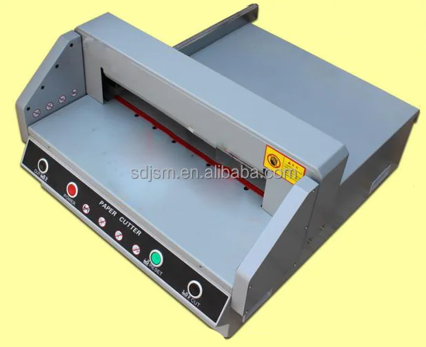 Electric paper cutting machine/automatic paper cutter/program paper guillotine for sale