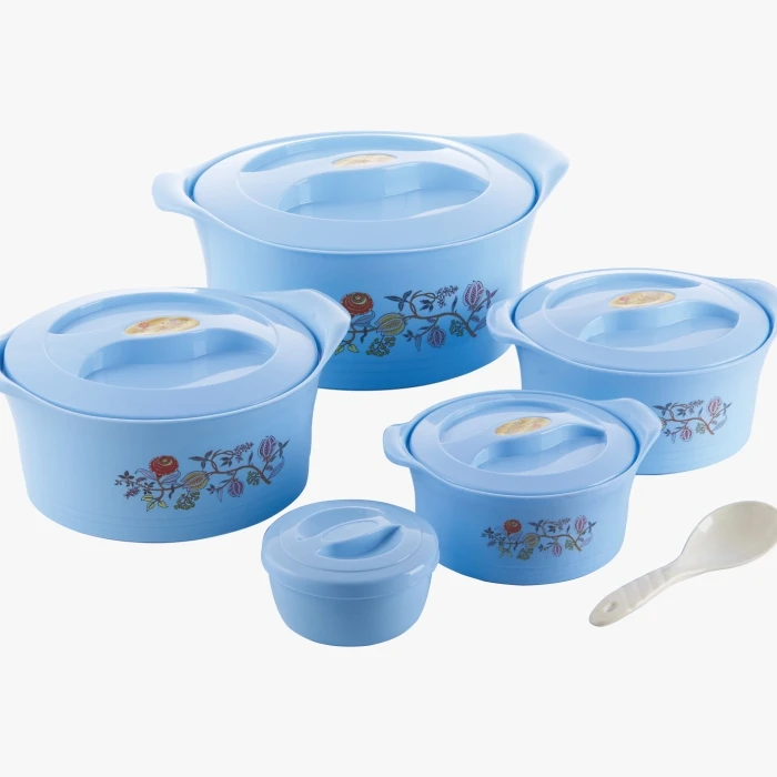 Hot selling colorful food serving set big capacity food warmer for catering insulated casserole dish