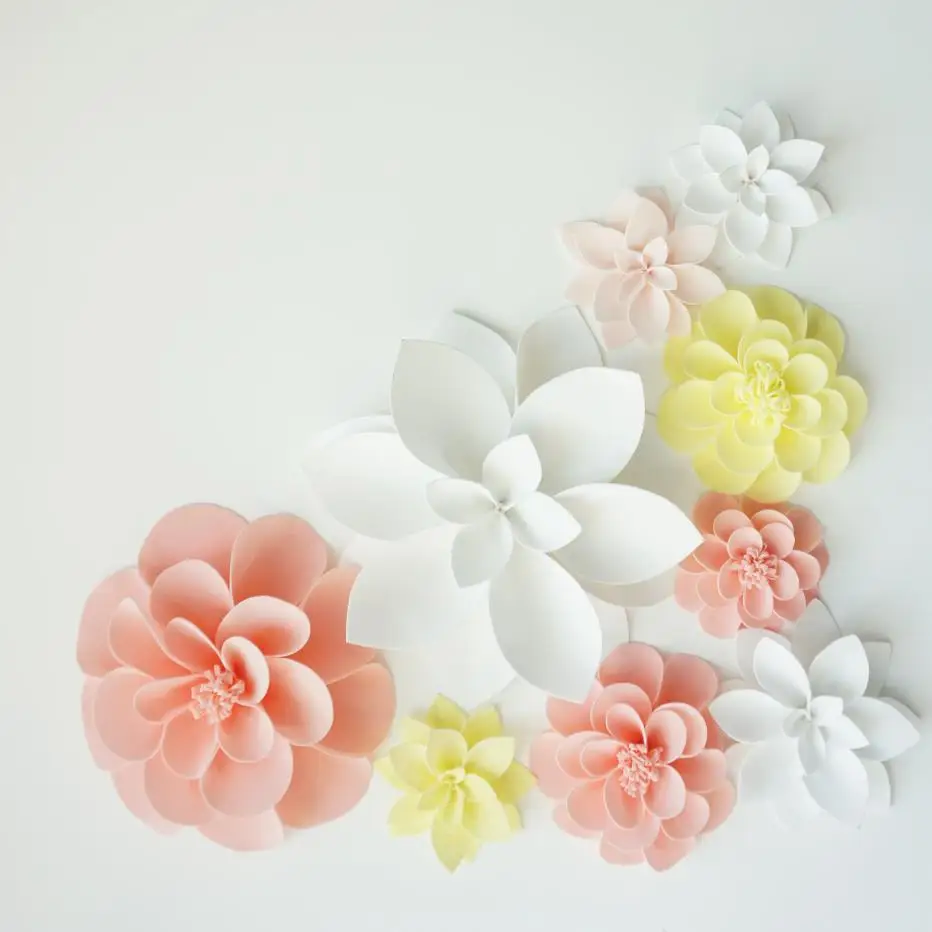 
Big foam flower large size for party decoration wedding wall home artificial PE EVA PAPER Customized 