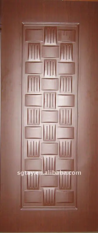 
ISO Standard China Supply HDF Melamine Door Skin With Modem Design 