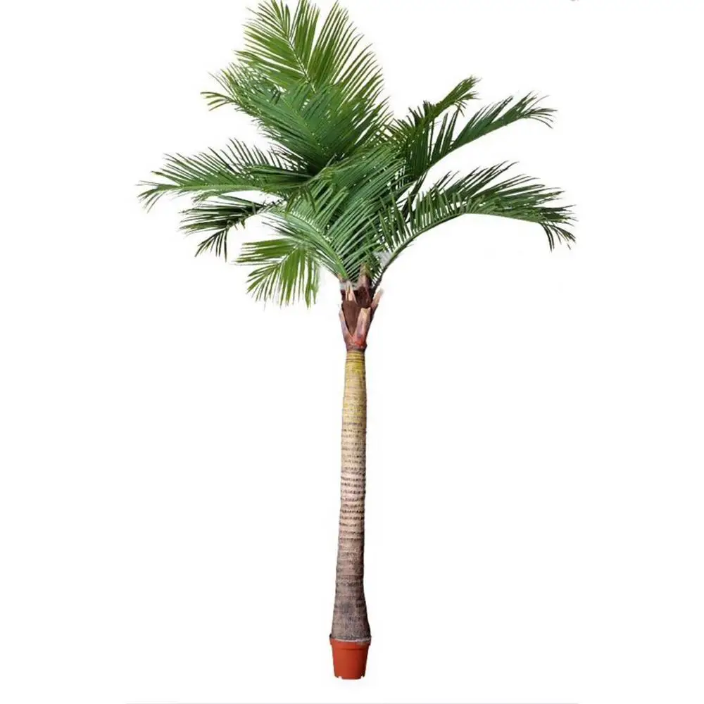 Custom make weather resistant backyard fake artificial palm tree decor