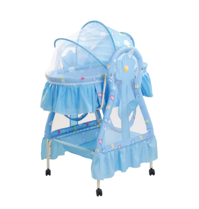 Многофункциональная портативная детская кроватка европейского стандарта, складная детская кроватка для путешествий