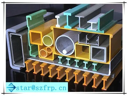 FRP fiberglass I beam/frp building fence