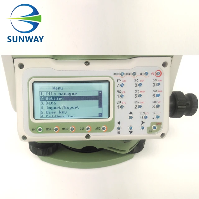 Sunway ATS-120M engineering total station equivalent trimble