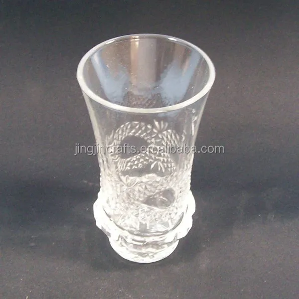 Crystal glass drinking cup/antique glass tumbler/wine glass