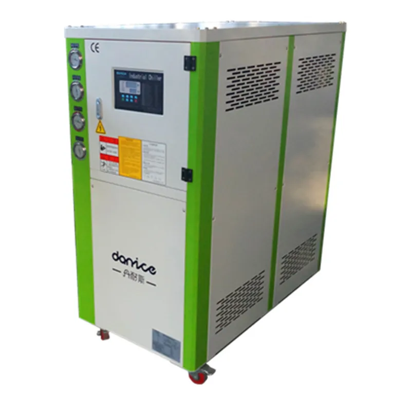 High efficiency CE Sanyo compressor 19KW portable water chiller for Injection Molding Machine