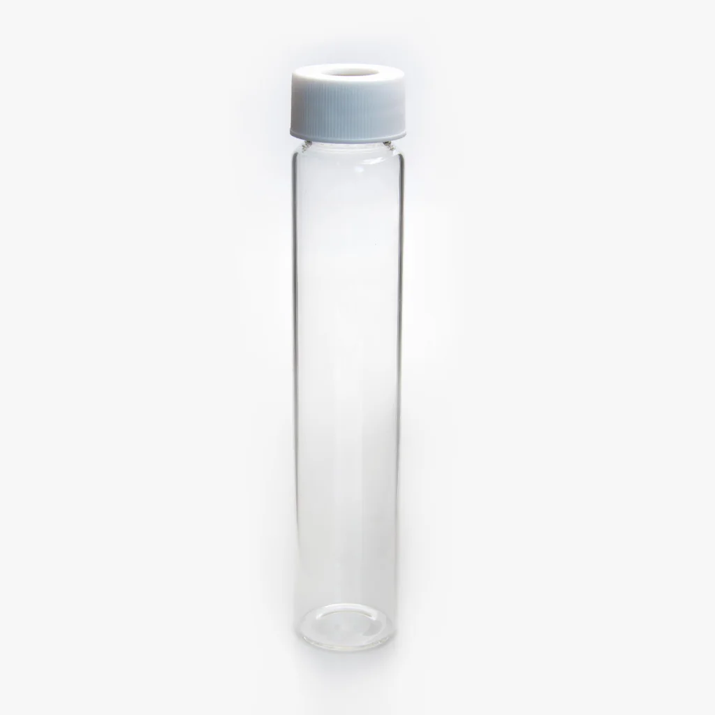 27.5*57mm 20ml Sample Storage Screw Neck Borosilicate Glass vial for water analysis EPA VOA TOC Vials with 24-400 cap