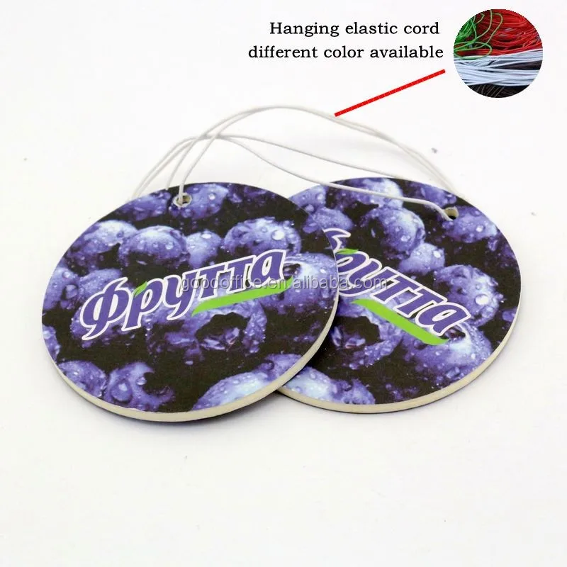 custom car air freshener paper Various styles Car decoration gifts hang air freshener