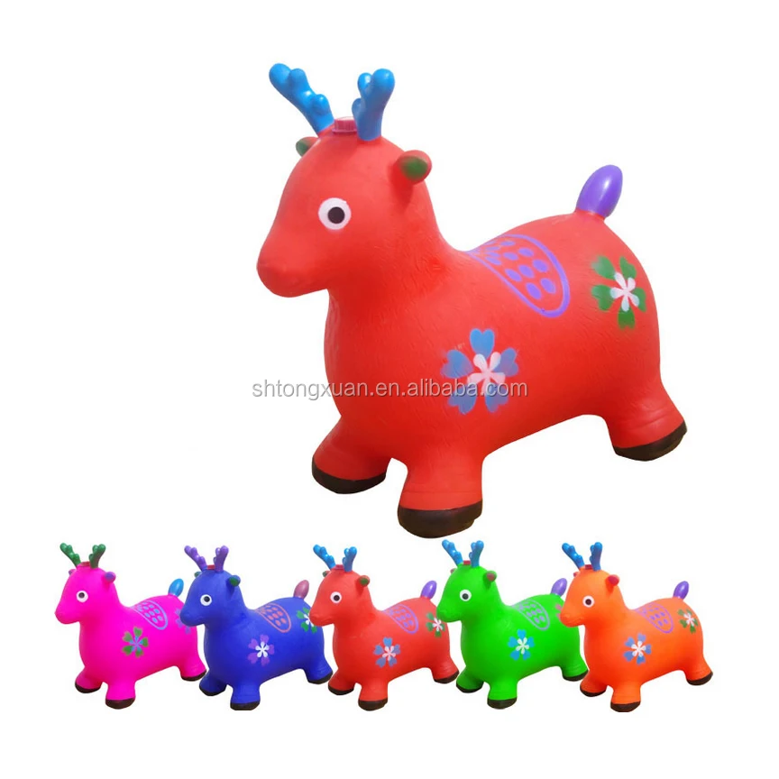 
Inflatable PVC Jumping Animal/Bouncing Hopper/Skippy Animal Deer 