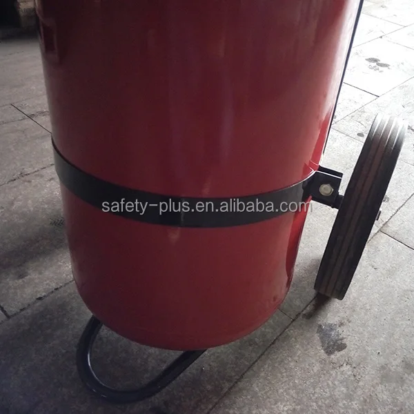 Wheeled 25KG Dry Powder Fire Extinguisher Trolley Extintores