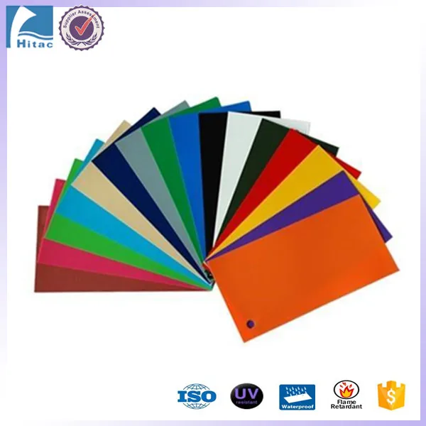 Heavy Duty Waterproof Industrial PVC Vinyl Coated Polyester Fabric Tarpaulin