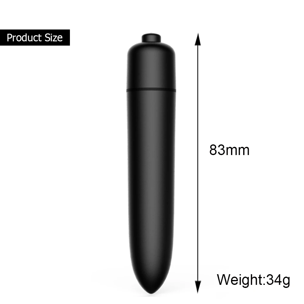 
Adult Popular Custom Logo Single Frequency Easy Sex Bullet Vibrator 