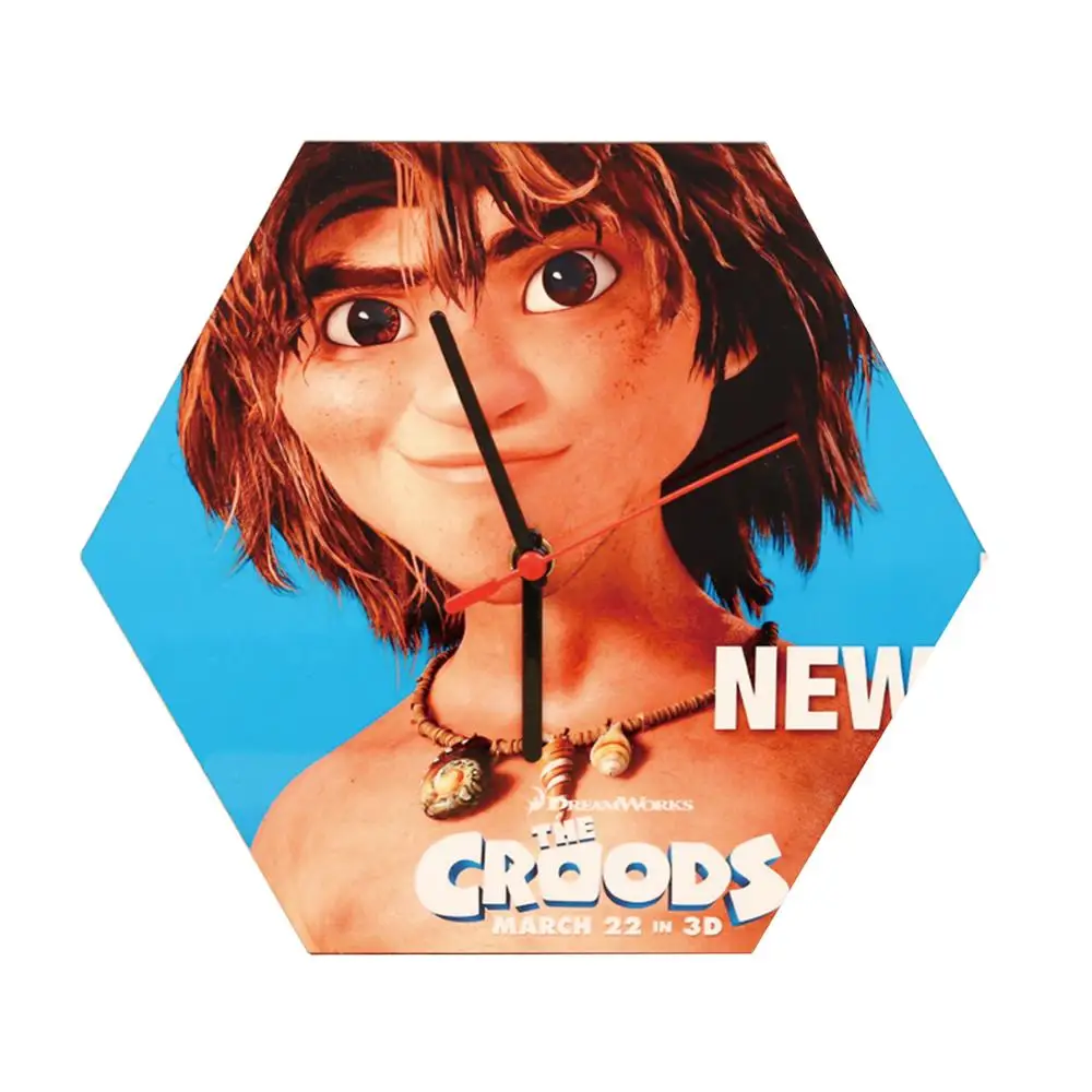 
Factory directly selling round shape clock 5mm thickness dye sublimation mdf board 