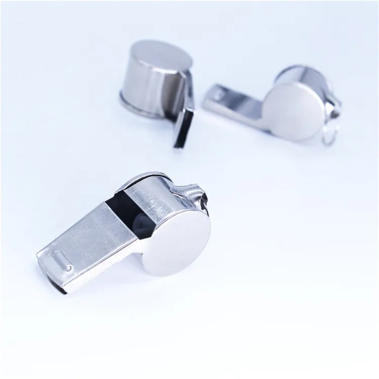 Quality Policeman Metal Whistle / Referee Metal Whistle /Sports Training Coach Iron Whistle With Cords