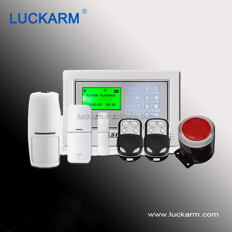 2017 smart GSM alarm system for home security