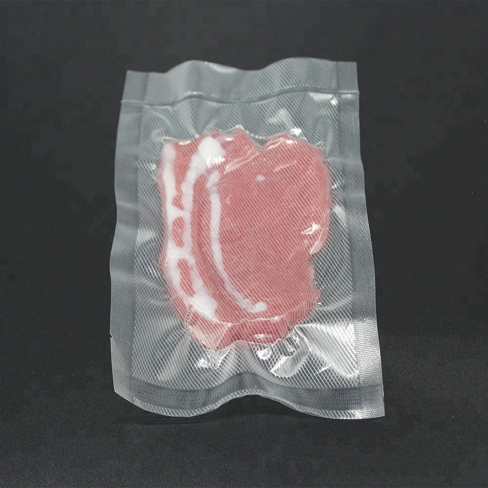 
Industrial Storage Packaging Embossed Vacuum Food Bag 