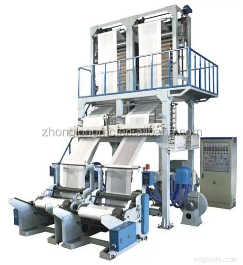 PE Plastic Twin die blown film machine