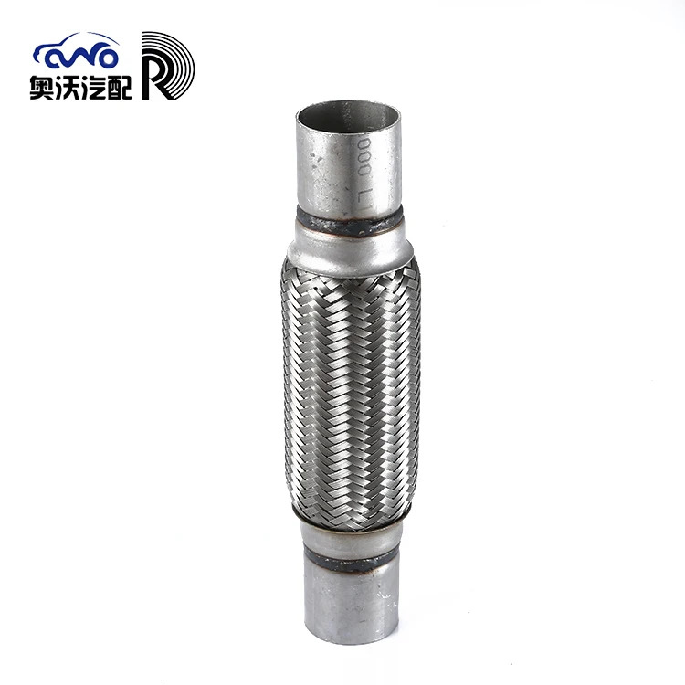RUDIN Stainless Steel Flexible Metal Corrugated Pipe Auto Muffler