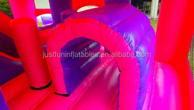 large fairy inflatable jumping castle slide combo with prices for sale